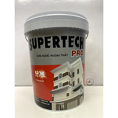 Sơn nước Toa Supertech ngoại thất màu vàng 8522 _ 18L