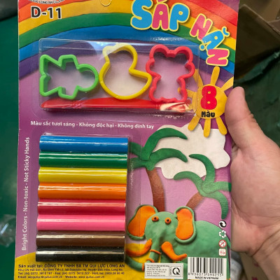 Đất Nặn 8 Màu D-11