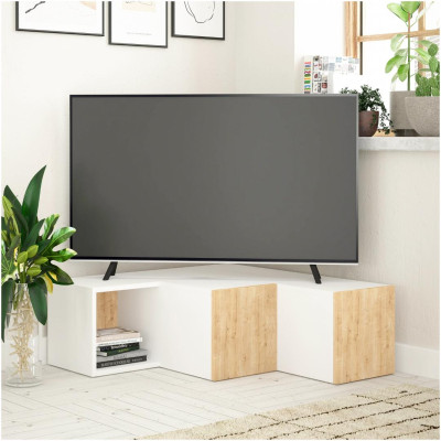 Kệ TV phòng ngủ kệ TV gỗ ép SMLIFE Thunderstorm