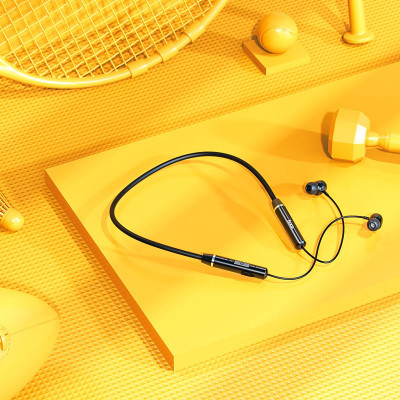 Tai Nghe Choàng Cổ Thể Thao Dành Cho Hoco ES53, Bluetooth V5.0, Pin Dùng 8h, Âm Thanh Cực Hay, Tinh Tế, Chất Lượng Cao - Hàng Chính Hãng