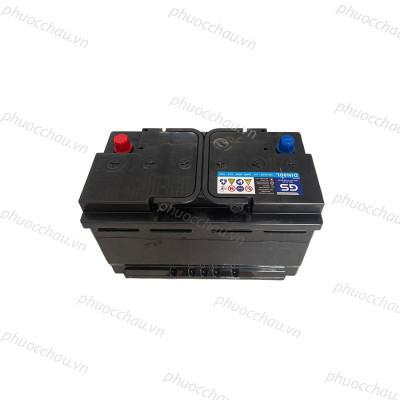 Bình Ắc Quy 12V-80Ah, Ắc Quy Ô Tô GS MF DIN 80L