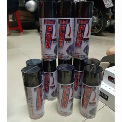 Sơn Chịu Nhiệt Chống Cháy FOX 400ml: Sự Lựa Chọn Hoàn Hảo Cho Trang Trí Pô XMáy và ÔJTô, 