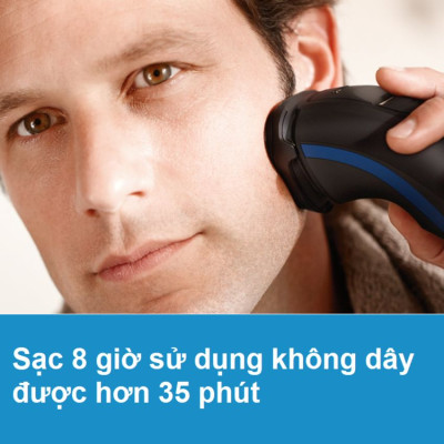 Máy cạo râu khô và ướt Philips S1560/81 Norelco Shaver 2100 - Hàng Chính Hãng