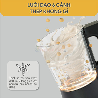 Máy xay nấu đa năng Bluestone BLB-6036 - Hàng chính hãng