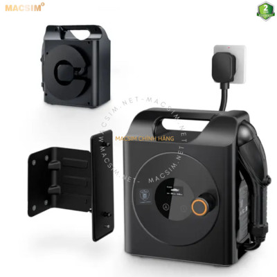 Sạc ô tô điện Mercedes-Benz EQS - Sạc tại nhà - di động cao cấp 3,68KW (6-16A) chính hãng Macsim