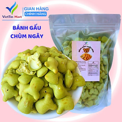 Bánh Gấu Chùm Ngây Nhân Kem Viettin Mart