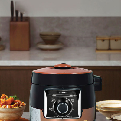 Nồi Áp Suất Điện HAMM HPC-6006 (5 lít) - Hàng Chính Hãng