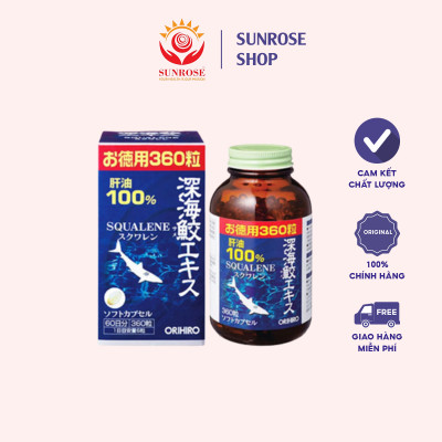 CHIẾT XUẤT CÁ MẬP BIỂN SÂU ORIHIRO 360 VIÊN