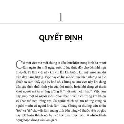 One Decision - Kỹ Năng Ra Quyết Định Sáng Suốt
