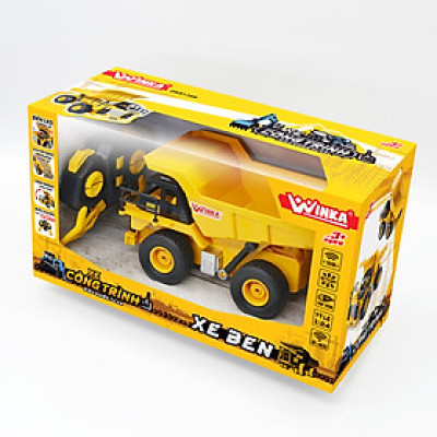 Đồ Chơi Duka Xe công trình điều khiển từ xa 2.4G - Xe ben DK81268