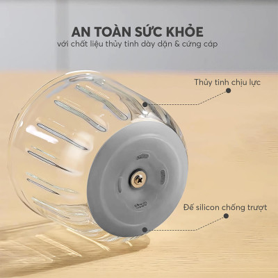 Máy xay thịt, xay thực phẩm cho bé Elmich CHE-8665, 6 lưỡi inox 304 xay nhanh, nhuyễn mịn, đảo trộn đồng đều các loại thực phẩm, an toàn tuyệt đối với trẻ nhỏ - Hàng chính hãng