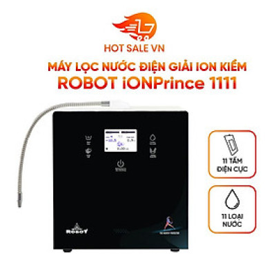 Máy Lọc Nước Điện Giải Ion Kiềm ROBOT IonPrince 1111 - Hàng Chính Hãng