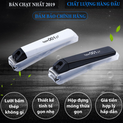 Bấm móng tay cao cấp Nhật KAI-001MST màu trắng KE0116