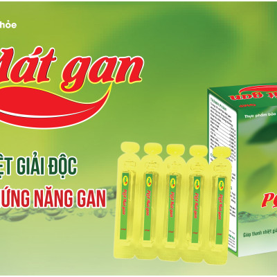 PQA Mát Gan hộp 10 ống gồm các thảo dược giúp thanh nhiệt giải độc, mát gan, giải độc gan, hạ men gan, tăng cường chức năng gan dùng trong các trường hợp suy giảm chức năng gan do uống nhiều thuốc tây, dùng nhiều bia rượu.