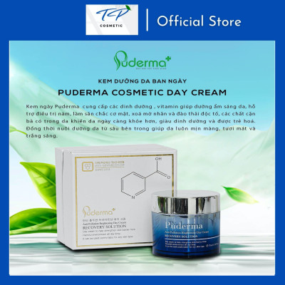 Bộ Kem Dưỡng Trắng Da Ban Ngày (kem ngày nâng cấp Luxury Exosome) và Ban Đêm Puderma: Nâng Cơ, Chống chảy xệ, Giảm nếp nhăn, bật tone trang điểm.