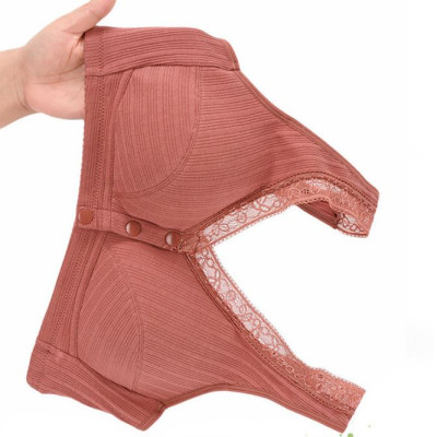 Áo Lót Cho Phụ Nữ Trung Niên Azuno Az400 Cao Cấp Chất Liệu Cotton Không Gọng Nâng Ngực