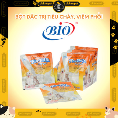 Sữa bột Bio milk for pet |BIO-milk |Biomilk - Sữa dinh dưỡng cho chó mèo 100g