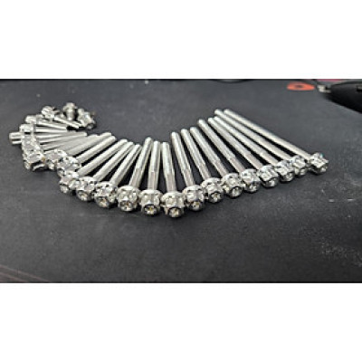 Ốc đầu trụ vương miệng 6li inox 304 gắn xe máy có nhiều size lựa chọn