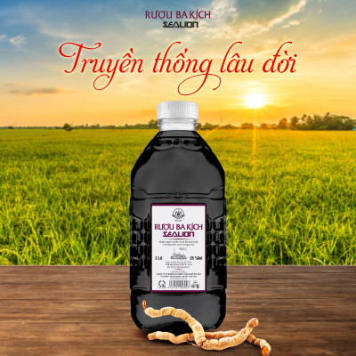 Rượu Ba Kích HALICO nồng độ 25% can 2l không kèm hộp