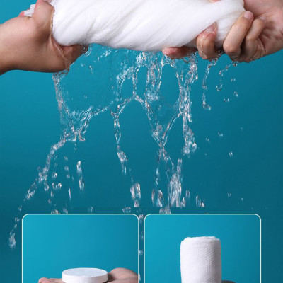 Khăn Tắm Nén Du Lịch Bằng Cotton Tiện Lợi Dùng Một Lần 70*140cm - Khăn Nén Spa - Chính Hãng