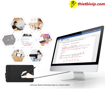 Bảng Vẽ Điện Tử XP-PEN Deco Mini7W Android Wireless Hỗ Trợ Cảm Ứng Nghiêng - Hàng Chính Hãng
