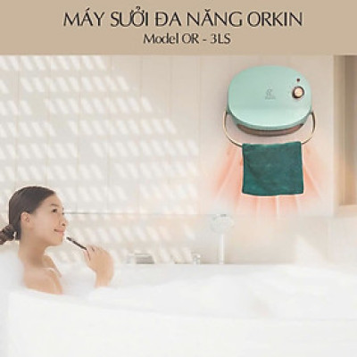 Máy sưởi gốm PTC Orkin Thái Lan OR-3LS công suất 2000W, bảo hành 12 tháng - Hàng chính hãng