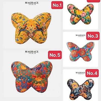Gối tựa lưng Magrace Paris hình bướm Hàng chính hãng
