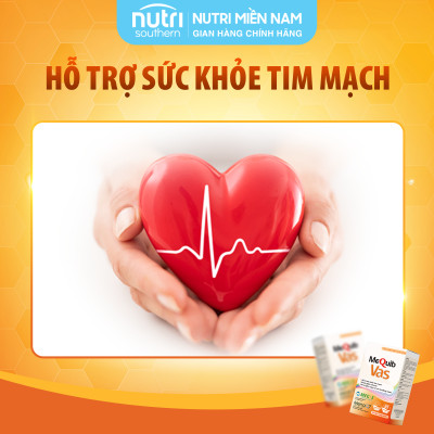 MEQUIB VAS Hỗ Trợ Ngăn Lão Hóa Tim Mạch, Ngừa Xơ Vữa Động Mạch (60 viên)