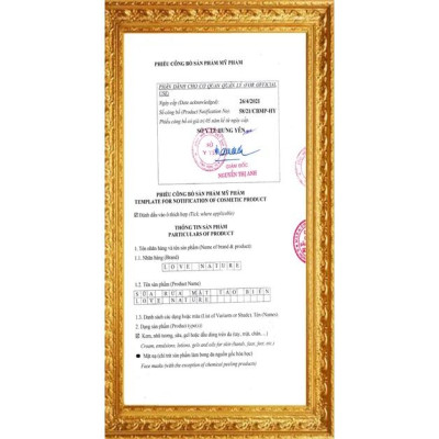 Combo Sữa Rửa Mặt Love Nature 50ML + Tẩy Tế Bào Chết Love Nature 100ML + Mặt Nạ Tảo Biển Love Nature 30G