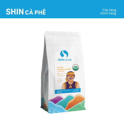 Cà phê Pleiku Blend Organic – SHIN Cà Phê – Cà phê pha phin - Túi 250g