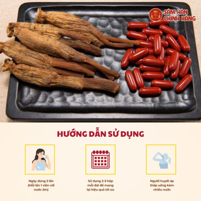 Viên sâm nhung linh chi đông trùng hạ thảo Hàn Quốc Daedong Korea Ginseng 120 viên - Dành riêng cho người trung niên, thể trạng yếu, ăn uống và ngủ kém, cần bồi bổ thể trạng toàn diện