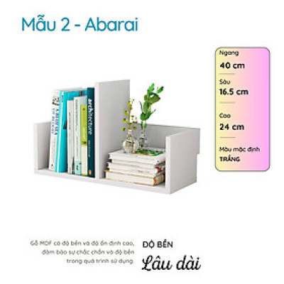 Kệ Sách Để Bàn Phong Cách Hiện Đại Thương Hiệu SMLIFE (Nhiều mẫu, có thể đổi Size và màu sắc)