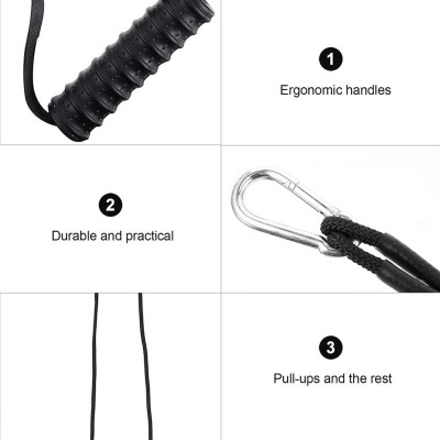 Tay Cầm Tricep Bản Đôi Hỗ Trợ Tập Toàn Thân Với Ròng Rọc Tại Nhà