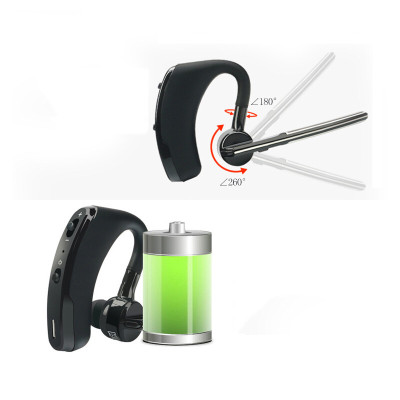 Tai Nghe V8 Tai Nghe Âm Thanh Nổi Hifi Bluetooth Tai Nghe Mic Rảnh Tay Không Dây Có Nút Tai Nghe Móc Tai Giảm Tiếng Ồn - Hàng nhập khẩu