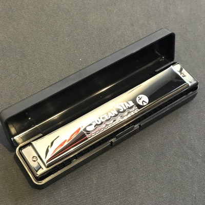 Kèn harmonica tremolo 24 lỗ Ocean Star màu đen- Chính hãng Hohner Đức