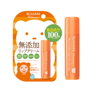 Kem Dưỡng Chống Nứt Nẻ Môi Dành Cho Bé Từ 06 Tháng Tuổi Và Da Nhạy Cảm Kissme Mommy Lip Cream N (2.5 G)