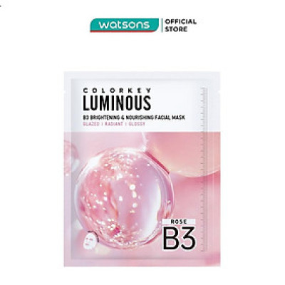Mặt Nạ Dưỡng Ẩm Và Sáng Da B3 Colorkey Luminous B3 Brightening & Nourishing Facial Mask 30ml