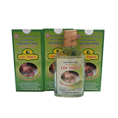 Combo 3 Lọ Dầu Tràm Lộc Thiên
 nguyên chất