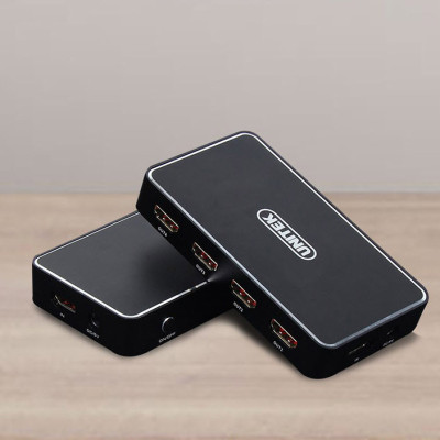 Unitek V109A - Bộ Chia HDMI 1 ra 4 Độ Phân Giải 4K HD Hỗ Trợ 3D Khoảng Cách Truyền Lên Tới 30m Kèm Nguồn AnZ - Hàng Chính Hãng