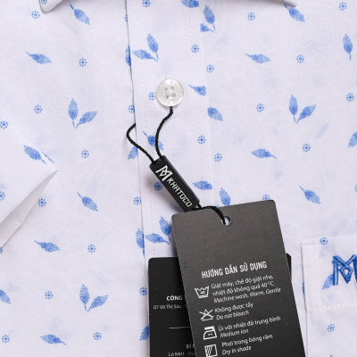 Áo sơ mi tay ngắn Khatoco