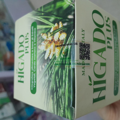 Bổ gan cao cấp HIGADO PLUS Chiết Xuất Tế Bào Gốc Nõan Thông Đuôi Ngựa, Cao khô Kế sữa, Ornithine,Betaglucan,CVitamin C, Selen, Kẽm, Curcumin Nghệ giúp chống oxy hóa,giải độc gan,hạ men gan, gan nhiễm mỡ, taeng cường chức năng gan