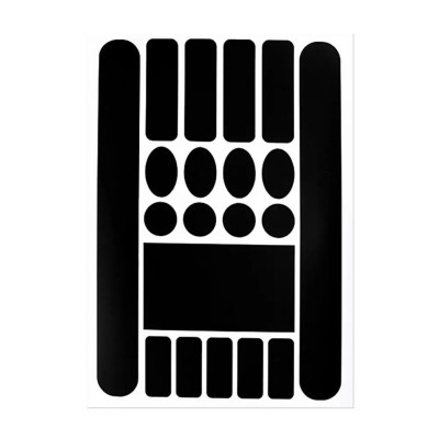 20 Tem dán khung xe đạp chống trầy xước (20 miếng/ bộ), Màng Bảo Vệ Chống Trầy Xước cho vị trí tiếp xúc nhiều - Mai Lee 