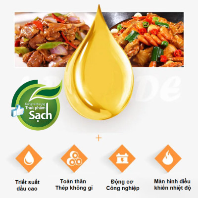 Máy ép dầu thực vật công nghiệp thương hiệu Mỹ cao cấp Septree S9S - Hàng Chính Hãng