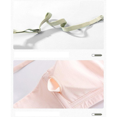 Áo Lót Cotton Kiểu Pháp Không Gọng Thép Mềm Mịn Thoải Mái (AL27)