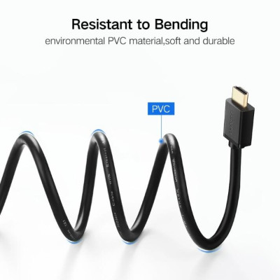 Ugreen UG10112HD104TK 20M màu Đen Cáp tín hiệu HDMI chuẩn 1.4 hỗ trợ phân giải 4K * 2K - HÀNG CHÍNH HÃNG