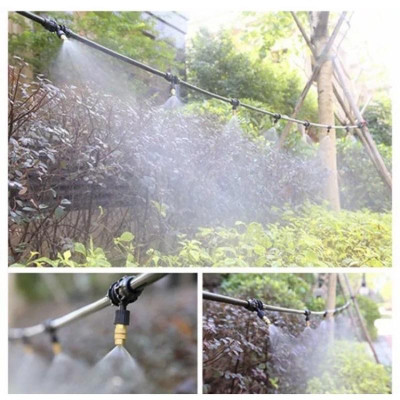 Bộ KIT Phun Sương Tưới Cây 20 Béc Bằng Đồng Tưới Cây