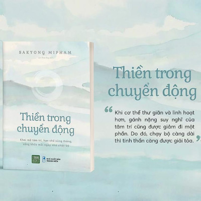 Sách - Thiền Trong Chuyển Động - Lạt Ma Sakyong Mipham - 1980 Books