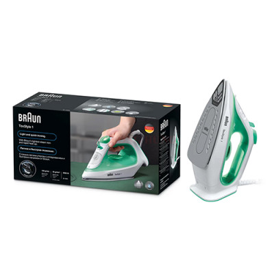 Bàn ủi hơi nước Braun SI1040GR - Hàng chính hãng