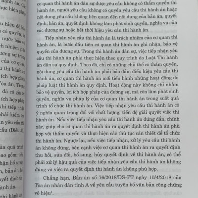Sách - Pháp Luật Về Thủ Tục Thi Hành Án Dân Sự