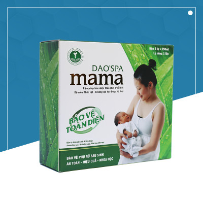 Xông tắm cho mẹ sau sinh Dao